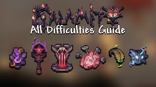 All Difficulties Guide  Terraria Calamity Mod [upl. by Silver]