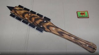 macuahuitl  history and modern version build and use [upl. by Ahtreb408]