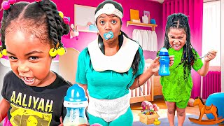 The Big Baby 🍼 Siblings Turn Mom into a BABY Ep 3  LAIYAFACE [upl. by Dorothee768]