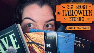 📚 Reading six books under 200 pages for Halloween 🎃 [upl. by Venterea]