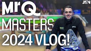 MASTERS 2024 VLOG  Ronnie O Sullivan vs Ali Carter  Spectating the Semi’s amp Final [upl. by Nitsraek]