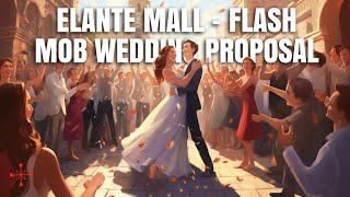 Best Flash Mob Wedding Proposal  Bruno Mars  Marry You [upl. by Yssor]