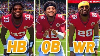 I made a Full Team of QBs in Madden [upl. by Lorre852]