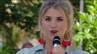 Beatrice Egli  Verliebt verlobt verflixt nochmal  ZDF Fernsehgarten on tour 15042018 [upl. by Lahey]