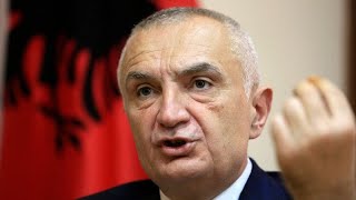 Lancien président albanais Ilir Meta arrêté pour suspicion de blanchiment dargent [upl. by Nirmak188]