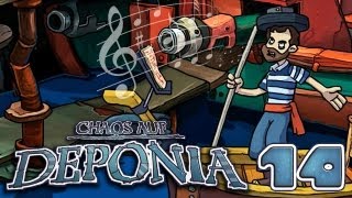 Lets Play Chaos auf Deponia 014 Deutsch HD  Und Ewig Singt der Gondoliero [upl. by Kristi211]