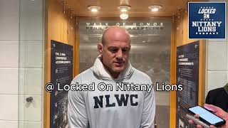 Cael Sanderson talks Penn State wrestling at the Army Black Knight Invitational press conference [upl. by Zeidman]