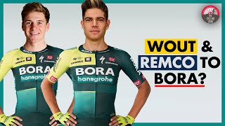 Remco Evenepoel and Wout van Aert to Bora Hansgrohe Redbull in 2025  Cycling Transfer Talk [upl. by Atsyrk]