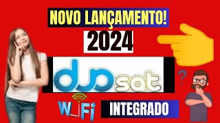 NOVO LANÇAMENTO DE RECEPTOR ALTERNATIVO DUOSAT BLADE GO EM 2024 [upl. by Agan649]