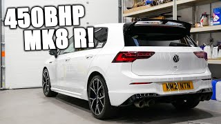 This 450BHP Stage 2 MK8 Golf R is INSANE [upl. by Dewees528]