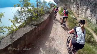 MTB  Sentiero Ponale e giro del Lago di Ledro [upl. by Alyahs]