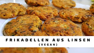 Vegane Linsen Frikadellen selber machen  Bonusvdeo [upl. by Rask]