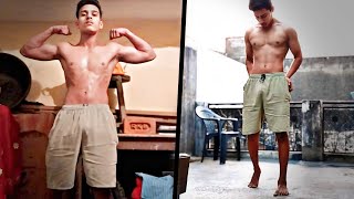 34 MONTH BODY TRANSFORMATION  AT HOME WORKOUT  BEGINNER BEST MOTIVATION VIDEO [upl. by Fawn383]