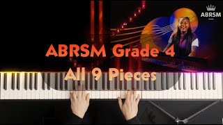 ABRSM Grade 4 Piano Tutorial Syllabus 2023  2024  All 9 Pieces [upl. by Moynahan557]