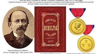 Storia dellAnnuario della Nobiltà italiana dal 1878 ad oggi [upl. by Hendrick732]