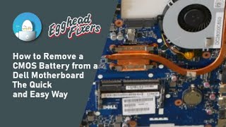 How to Remove a CMOS Battery from a Dell Motherboard  The Quick and Easy way [upl. by Nevanod]