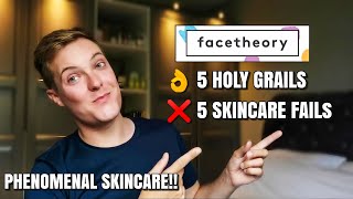 Testing FACE THEORY SKINCARE  Exposing the best and worst of FACETHEORY Drugstore skin care review [upl. by Atinas921]