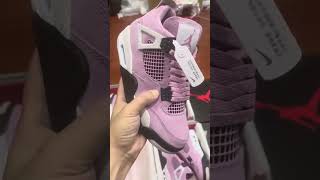 Yupoo Air Jordan 4 Air Jordan 4 WMNS quotOrchidquot Male Pink Item Number AQ9129501 [upl. by Nylirem691]