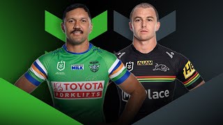 NRL 2024  Raiders v Panthers Round 25  Match Preview [upl. by Enomar]