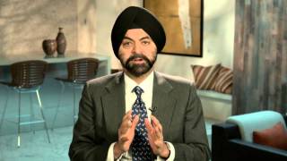 Hear from Ajay Banga President and CEO of MasterCard on why financial inclusion matters [upl. by Rimaa]