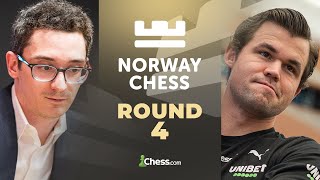 Magnus vs Fabiano Will He Bounce Back From His Defeat To Climb Leaderboard Norway Chess 2024 Rd 4 [upl. by Akemhs855]