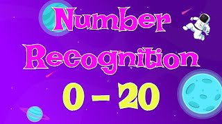 What Number is This 020  Number Recognition 120  Math Brain Break  Counting  Count to 20 [upl. by Alamap705]