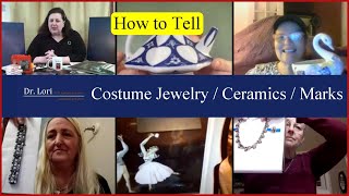 How to Tell Schreiner Monet amp Trifari Costume Jewelry Reproductions Asian Teapots  Ask Dr Lori [upl. by Asenad224]