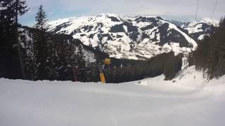 Saalbach  Piste 1 Nordabfahrt [upl. by Hastie]