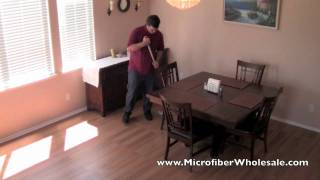 How to Use a Microfiber Mop for House Cleaning [upl. by Tadashi]