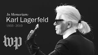 The life and legacy of fashion designer Karl Lagerfeld [upl. by Ahcsap470]