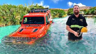 Instant RegretFlooded Jeep Gets Totaled [upl. by Papotto48]