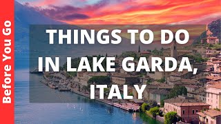 Lake Garda Italy 13 BEST Things To Do At Lake Garda Travel Guide [upl. by Nyliram]