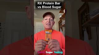 RX Protein Bar Nut Butter amp Oat EXPOSED on Signos CGM [upl. by Eelnyl]