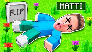 MATTI È MORTO… MINECRAFT [upl. by Carol]