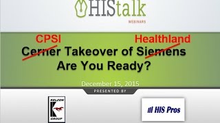 CPSI Takeover of Healthland Are You Ready [upl. by Favien]