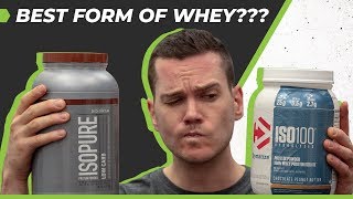 Isopure Low Carb Vs Dymatize ISO 100 – Which LowCarb Whey Is Best [upl. by Esoryram]