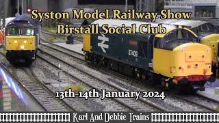 Syston Model Railway at Birstall 2024 [upl. by Ahsinan]