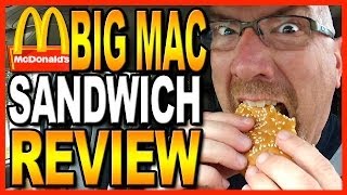 McDonalds Big Mac Combo Review  Drive Thru test [upl. by Dennard768]