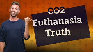 Is CO2 euthanasia painful [upl. by Chyou]