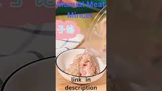 Manual Meat Mincer Garlic Chopper Rotate Garlic Press Crusher Vegetable Onion Cutter Kitchen [upl. by Anialed]