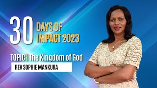 THE KINGDOM OF GOD  REVEREND SOPHIE MANKURA [upl. by Erica713]