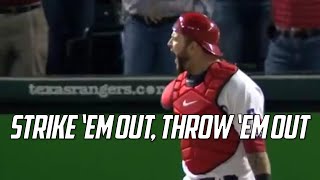 MLB  Strike em Out Throw em Out [upl. by Darooge337]