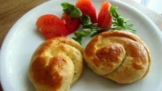 Peynirli Rulo Puaca  Poğaça Börek Tarifi  CANANS REZEPTE [upl. by Osgood]