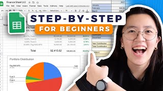 📊 How to Track Expenses amp Investments in Google Sheets 2021  Easy StepbyStep Spreadsheet Tutorial [upl. by Ariada]