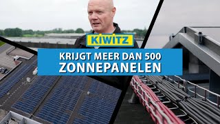 Meer dan 500 Zonnepanelen op het dak van Kiwitz  zonnepanelen [upl. by Catt]