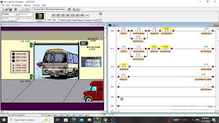 PLC Programiranje 6 Garazna vrata vezba 2 [upl. by Klarika]