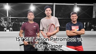 Jeson Patrombon vs Eury Gaspar [upl. by Salohcim]