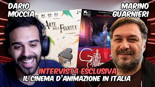 𝐌𝐀𝐑𝐈𝐍𝐎 𝐆𝐔𝐀𝐑𝐍𝐈𝐄𝐑𝐈 Il cinema danimazione in Italia  Intervista con Dario Moccia [upl. by Liris877]