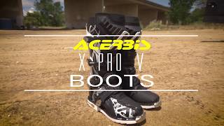 Acerbis XPro V Motocross Boots [upl. by Anelet]