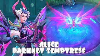 Alice Darknet Temptress Epic Skin Spotlight [upl. by Ydnerb]